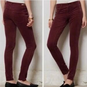 Anthropologie Pilcro and Letterpress Fit Serif Corduroy